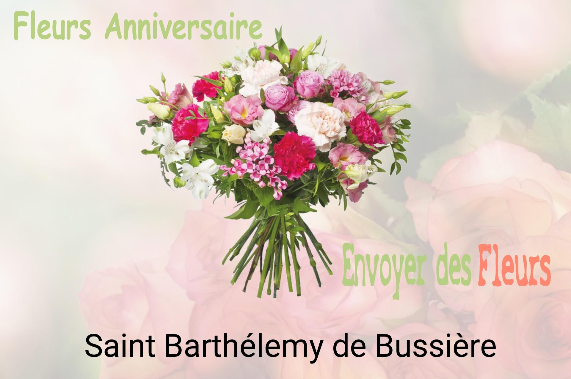 Bouquet de fleurs d’anniversaire livré à Saint-Barthélemy-de-Bussière
